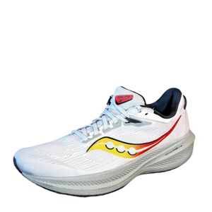 Saucony Mens Triumph‎ 21 Running Shoes Size 12.5 White Sneaker